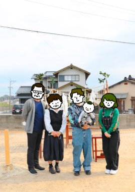 桂川町｜M様邸の地鎮祭でした♪