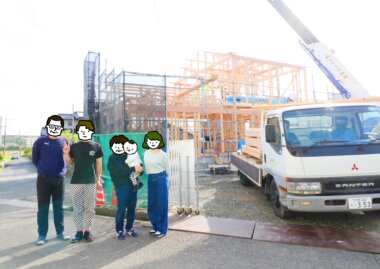 桂川町｜M様邸の棟上げでした♪