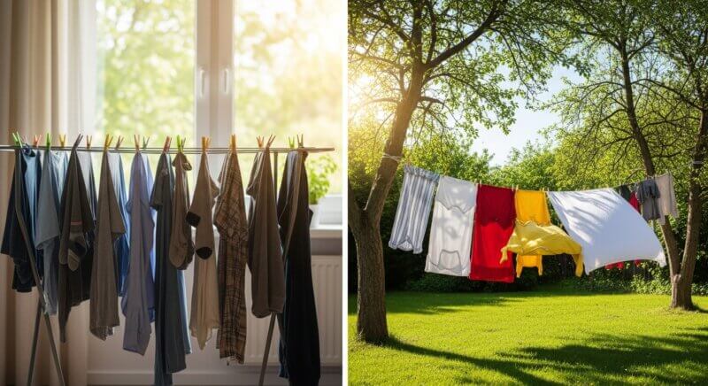 洗濯物は“外干し派”or“部屋干し派”？共働き家庭の正解はこれ