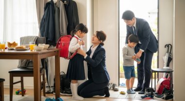 共働きの朝がラクになる家づくり｜玄関-洗面-クローゼットのノンストップ動線