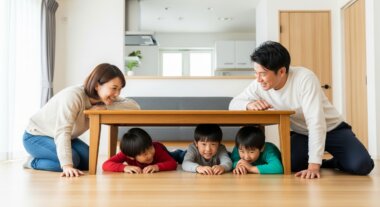 子どもと楽しく防災｜新しい家でできる「地震ごっこ・火事ごっこ」シミュレーション