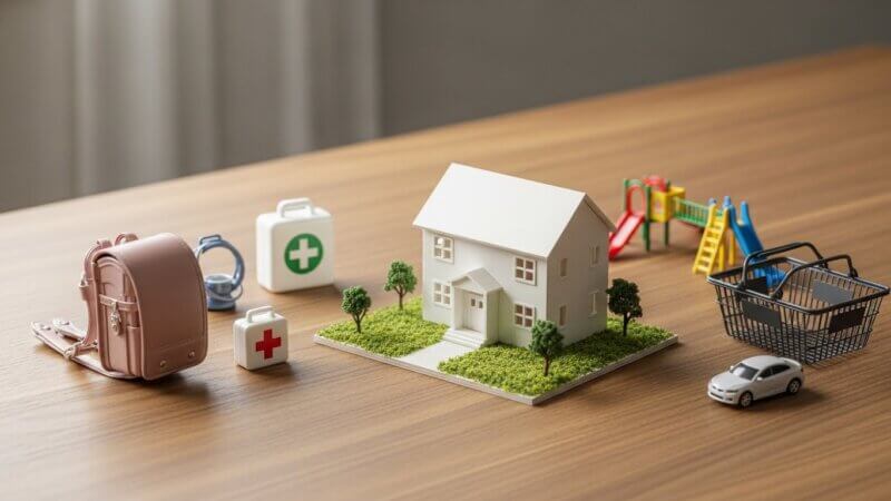 【飯塚市】子育て世帯の土地選びチェックリスト｜学校・買い物・病院の見極め方